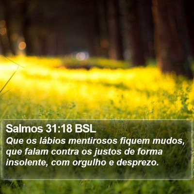 Salmos 31:18 BSL Bible Verse Image