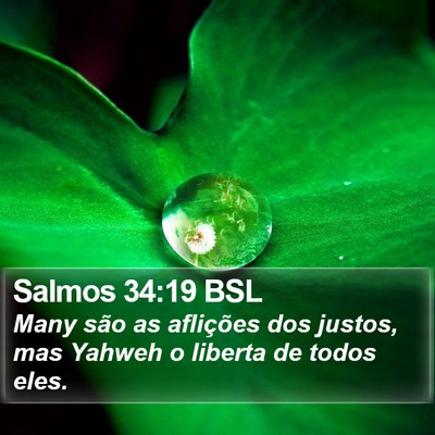Salmos 34:19 BSL Bible Verse Image