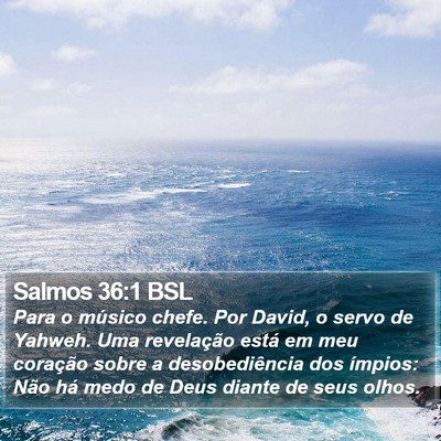 Salmos 36:1 BSL Bible Verse Image