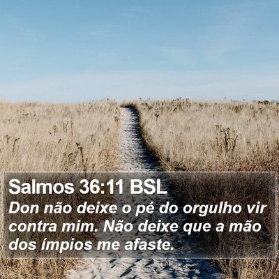 Salmos 36:11 BSL Bible Verse Image