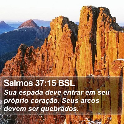 Salmos 37:15 BSL Bible Verse Image