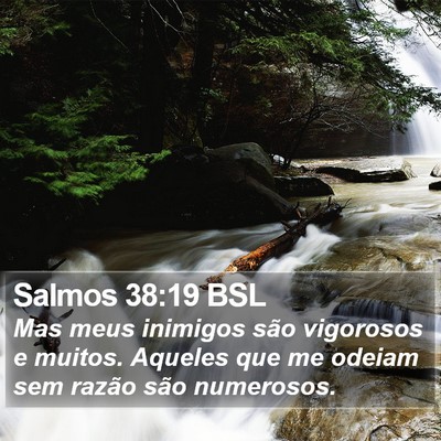 Salmos 38:19 BSL Bible Verse Image