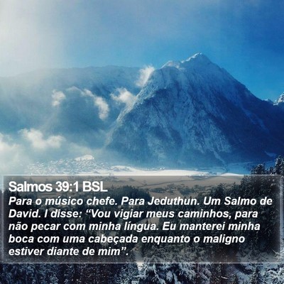 Salmos 39:1 BSL Bible Verse Image