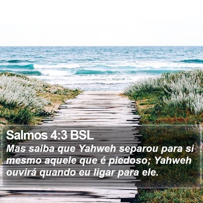 Salmos 4:3 BSL Bible Verse Image