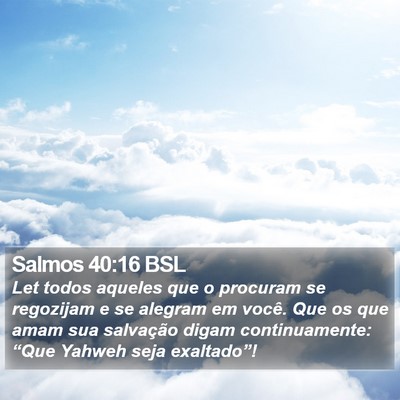 Salmos 40:16 BSL Bible Verse Image
