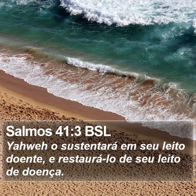 Salmos 41:3 BSL Bible Verse Image