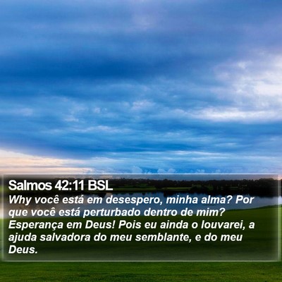 Salmos 42:11 BSL Bible Verse Image