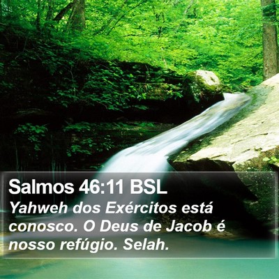 Salmos 46:11 BSL Bible Verse Image