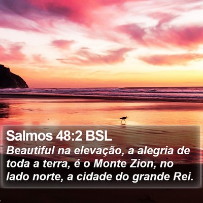 Salmos 48:2 BSL Bible Verse Image