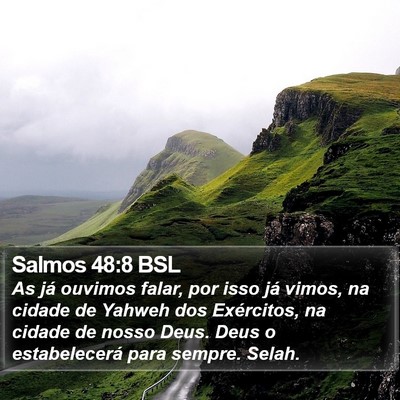 Salmos 48:8 BSL Bible Verse Image
