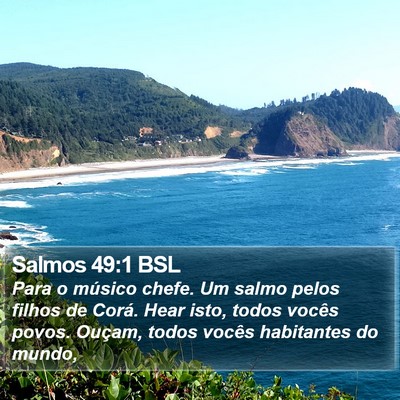 Salmos 49:1 BSL Bible Verse Image