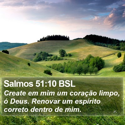 Salmos 51:10 BSL Bible Verse Image
