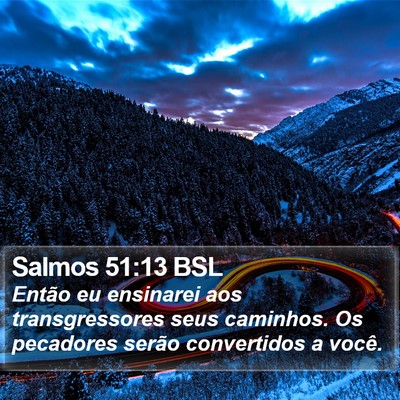 Salmos 51:13 BSL Bible Verse Image