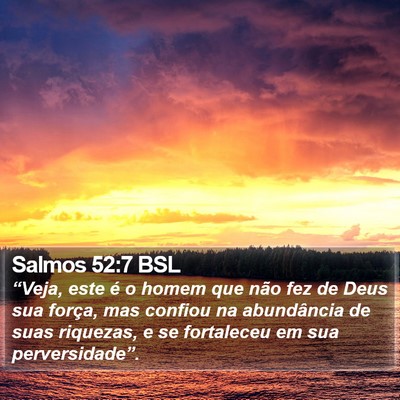 Salmos 52:7 BSL Bible Verse Image