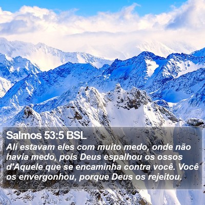 Salmos 53:5 BSL Bible Verse Image