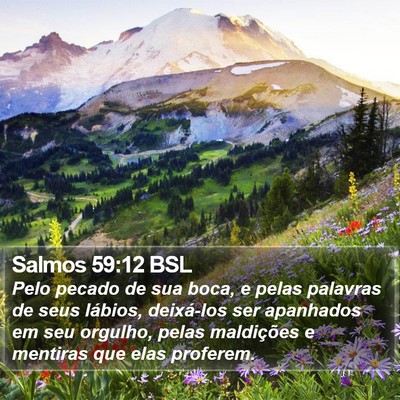 Salmos 59:12 BSL Bible Verse Image