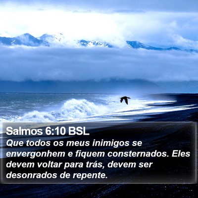 Salmos 6:10 BSL Bible Verse Image