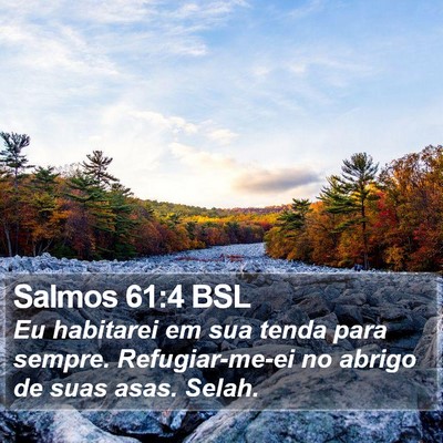 Salmos 61:4 BSL Bible Verse Image