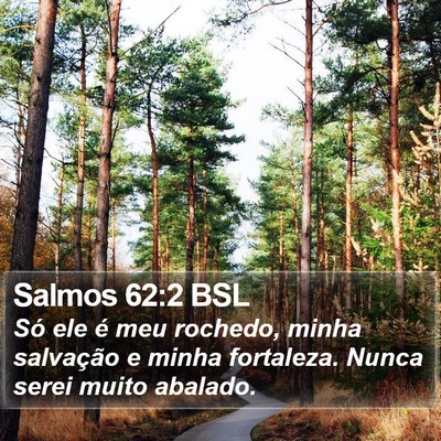 Salmos 62:2 BSL Bible Verse Image