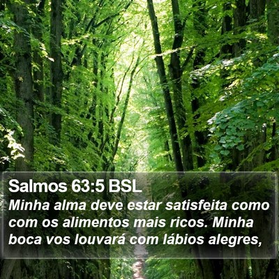 Salmos 63:5 BSL Bible Verse Image