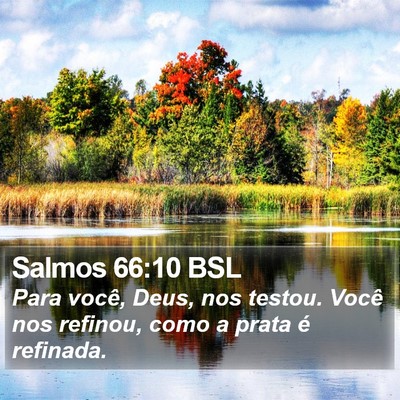 Salmos 66:10 BSL Bible Verse Image