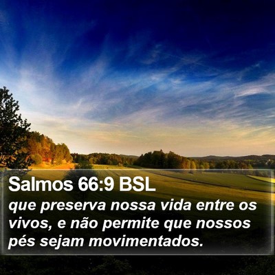 Salmos 66:9 BSL Bible Verse Image