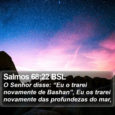 Salmos 68:22 BSL Bible Verse Image