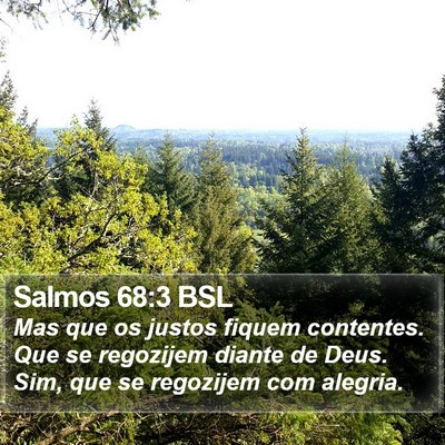 Salmos 68:3 BSL Bible Verse Image