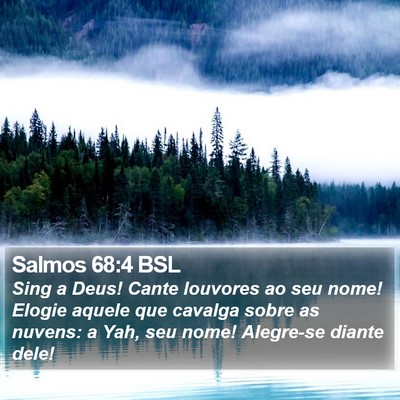 Salmos 68:4 BSL Bible Verse Image