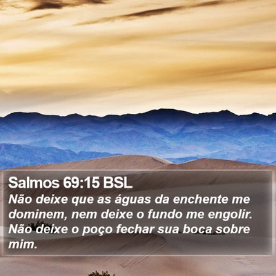 Salmos 69:15 BSL Bible Verse Image
