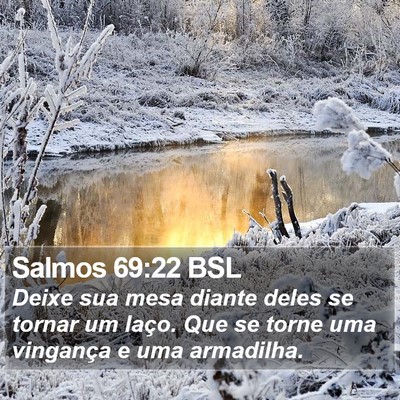 Salmos 69:22 BSL Bible Verse Image