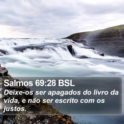 Salmos 69:28 BSL Bible Verse Image
