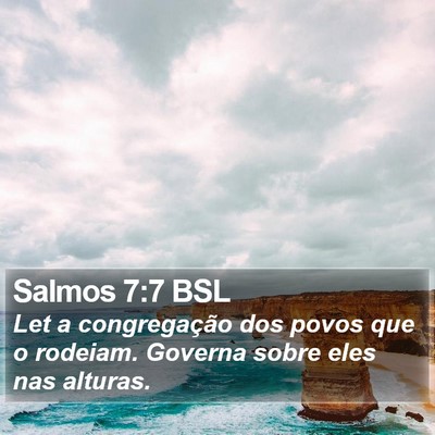 Salmos 7:7 BSL Bible Verse Image