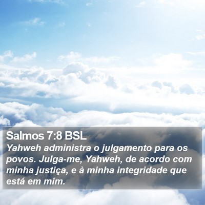 Salmos 7:8 BSL Bible Verse Image