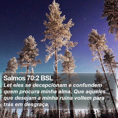 Salmos 70:2 BSL Bible Verse Image