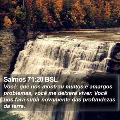 Salmos 71:20 BSL Bible Verse Image
