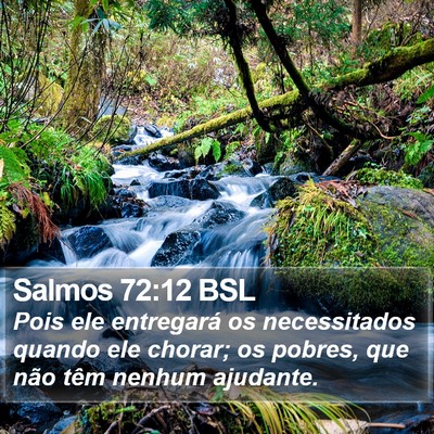 Salmos 72:12 BSL Bible Verse Image