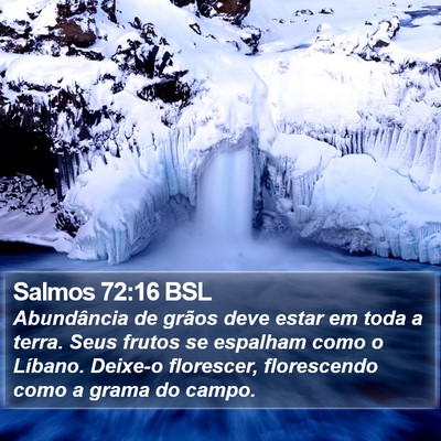 Salmos 72:16 BSL Bible Verse Image