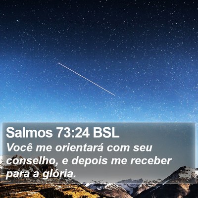 Salmos 73:24 BSL Bible Verse Image
