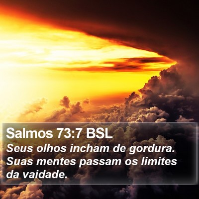 Salmos 73:7 BSL Bible Verse Image