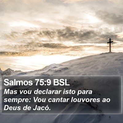 Salmos 75:9 BSL Bible Verse Image