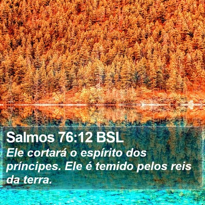 Salmos 76:12 BSL Bible Verse Image
