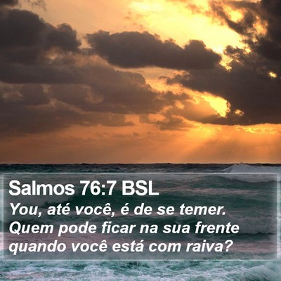 Salmos 76:7 BSL Bible Verse Image