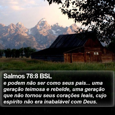 Salmos 78:8 BSL Bible Verse Image