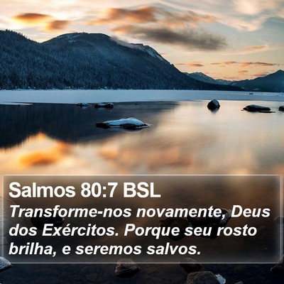 Salmos 80:7 BSL Bible Verse Image