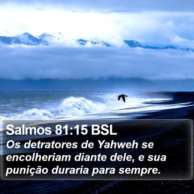 Salmos 81:15 BSL Bible Verse Image