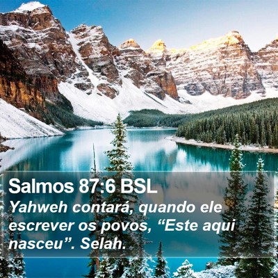 Salmos 87:6 BSL Bible Verse Image