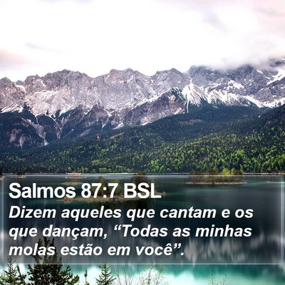 Salmos 87:7 BSL Bible Verse Image