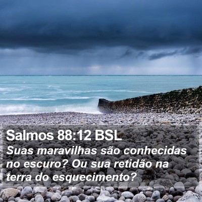 Salmos 88:12 BSL Bible Verse Image