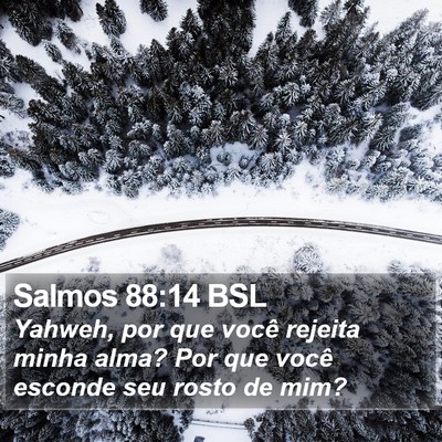 Salmos 88:14 BSL Bible Verse Image